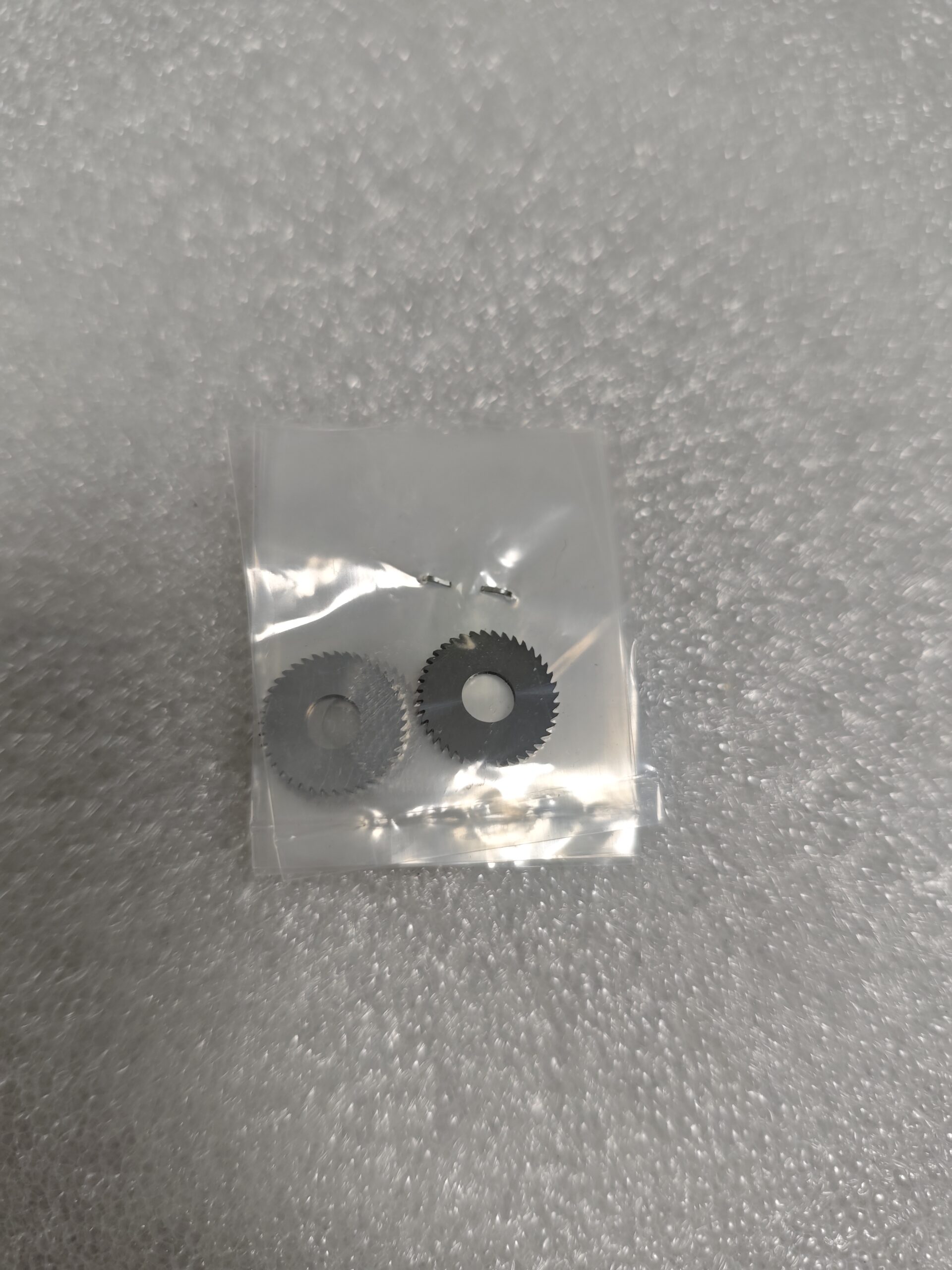 0.5 inch solid carbide slitting saw, 0.031 inch bore, 0.1875 inch thickness, 40T